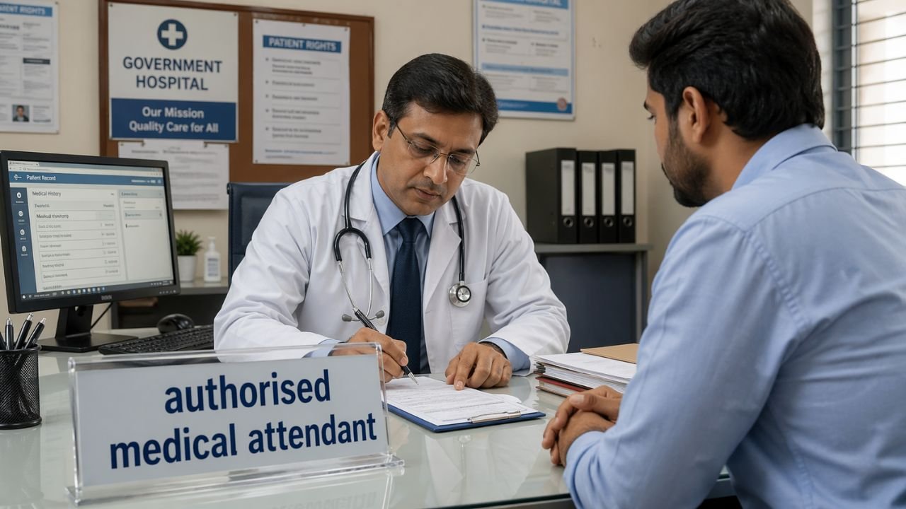 authorised medical attendant